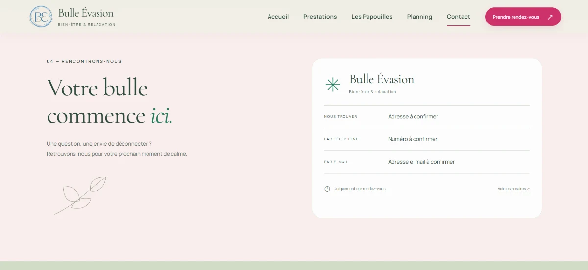 Aperçu 3 du projet Bulle Évasion